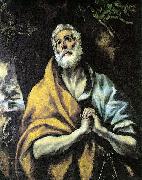 El Greco The Repentant Peter France oil painting artist